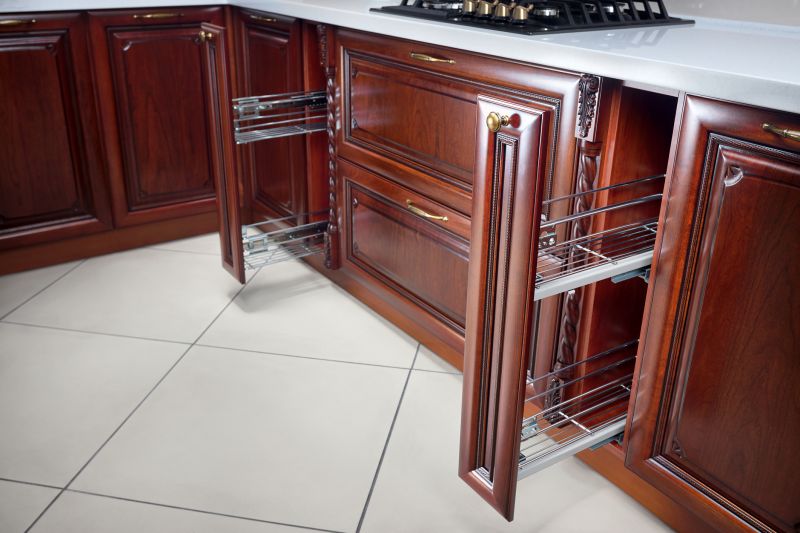 Cherry Cabinet Refacing in Waco, TX
