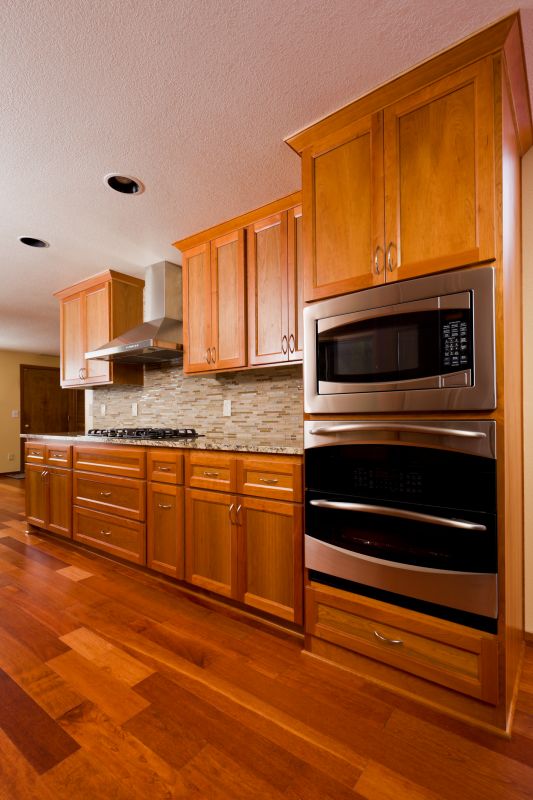Cherry Cabinet Refacing in Austin, TX
